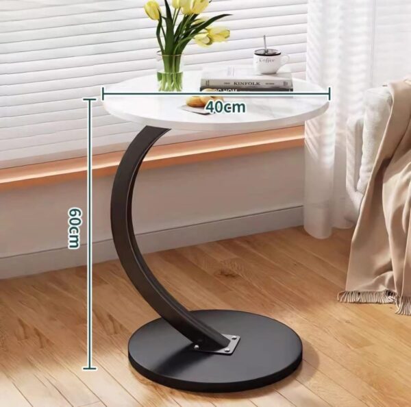Round Side Table – Modern Design & Stable Base - Image 7