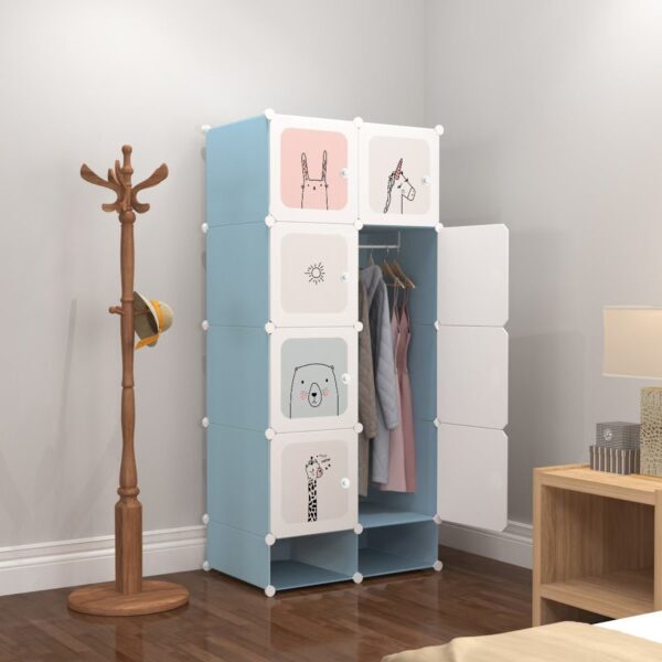 Modular Plastic Wardrobe – Simple and Versatile Design - Image 3