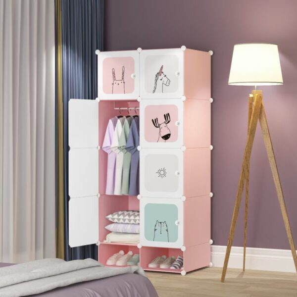 Modular Plastic Wardrobe – Simple and Versatile Design - Image 2