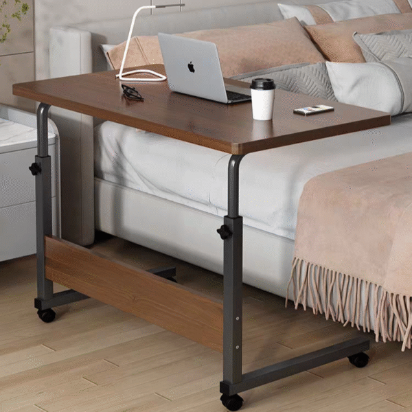 Adjustable Mobile Side Table – Ideal for Bed or Sofa - Image 2