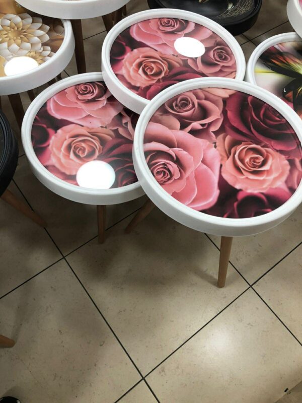 Marno 3D – Set of 3 Round Side Tables - Image 15