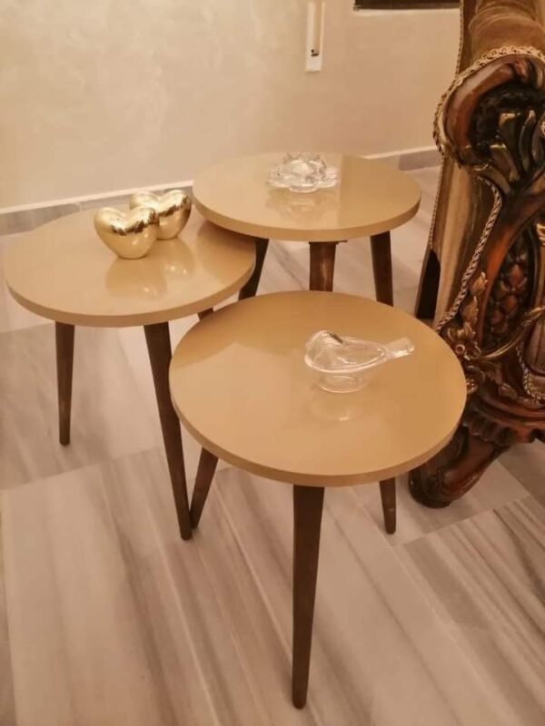 Marno – 3 Round Side Tables Set - Image 10