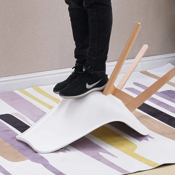 Modern Chair with Wooden Legs – Ergonomic Design & Multiple Colors - Image 6