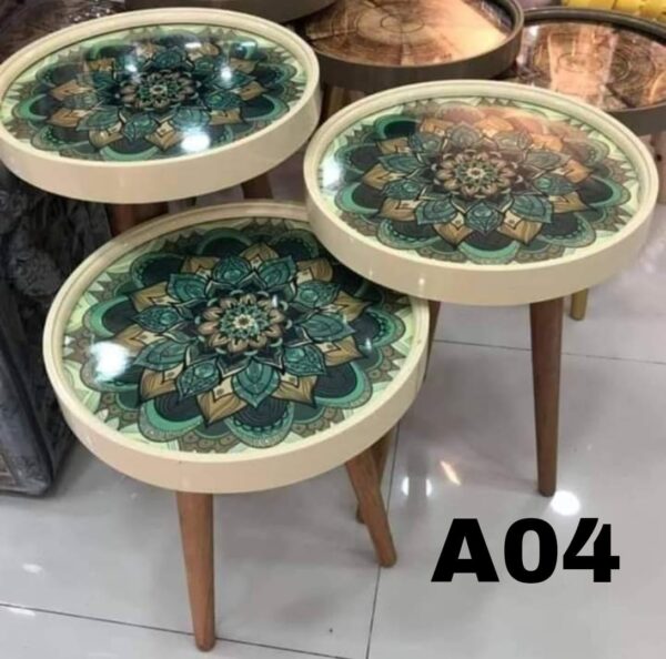 Marno 3D – Set of 3 Round Side Tables - Image 5