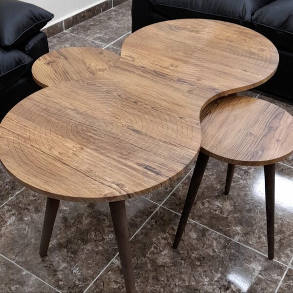 Marno Pebble – Center & Side Table Set - Image 3
