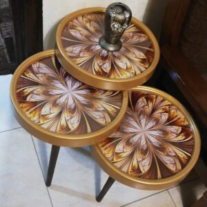 Marno 3D – Set of 3 Round Side Tables