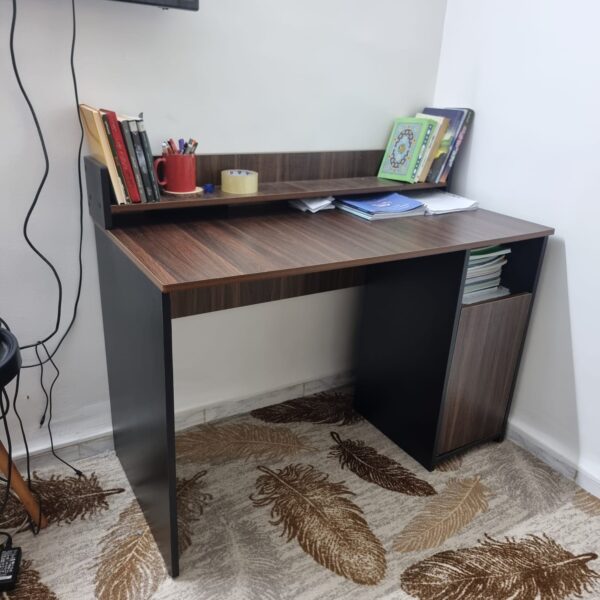 Desk & Wall Shelf Set - Image 4