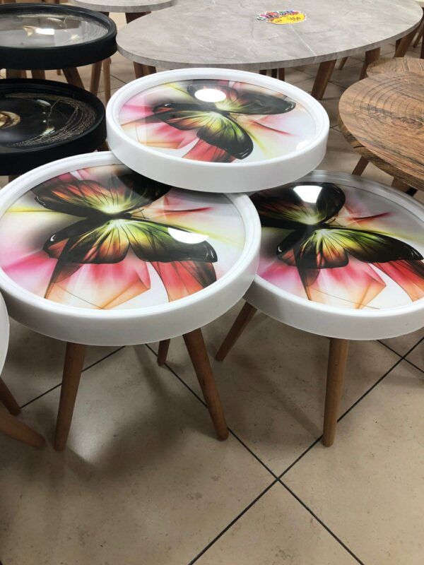 Marno 3D – Set of 3 Round Side Tables - Image 13