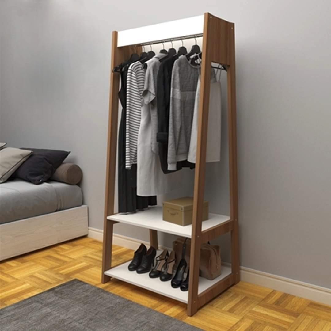 Modern Wooden Clothes Hanging Stand