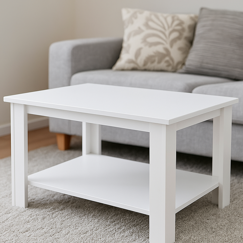 IKEA Style Coffee Table – 90×60 cm
