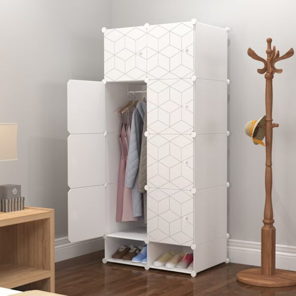 Modular Plastic Wardrobe – Simple and Versatile Design - Image 4