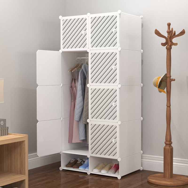 Modular Plastic Wardrobe – Simple and Versatile Design
