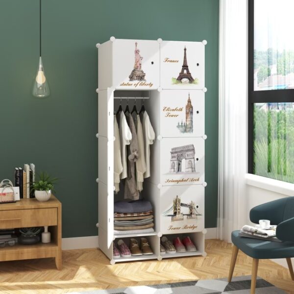 Modular Plastic Wardrobe – Simple and Versatile Design - Image 6