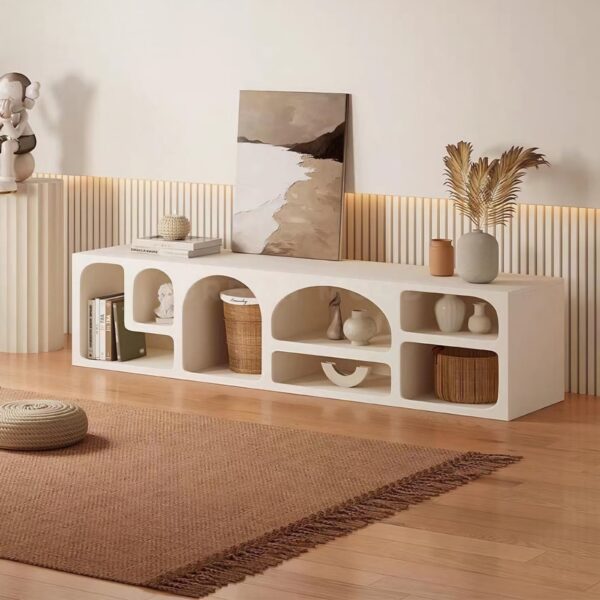 Arca – Modern Curved TV Console - Image 2