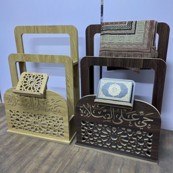 Complete Prayer Corner – Quran Stand & Mat Holder - Image 2