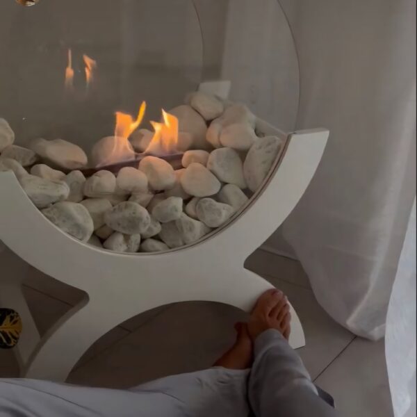 Mini Decorative Ethanol Fireplace – Portable & Elegant - Image 6