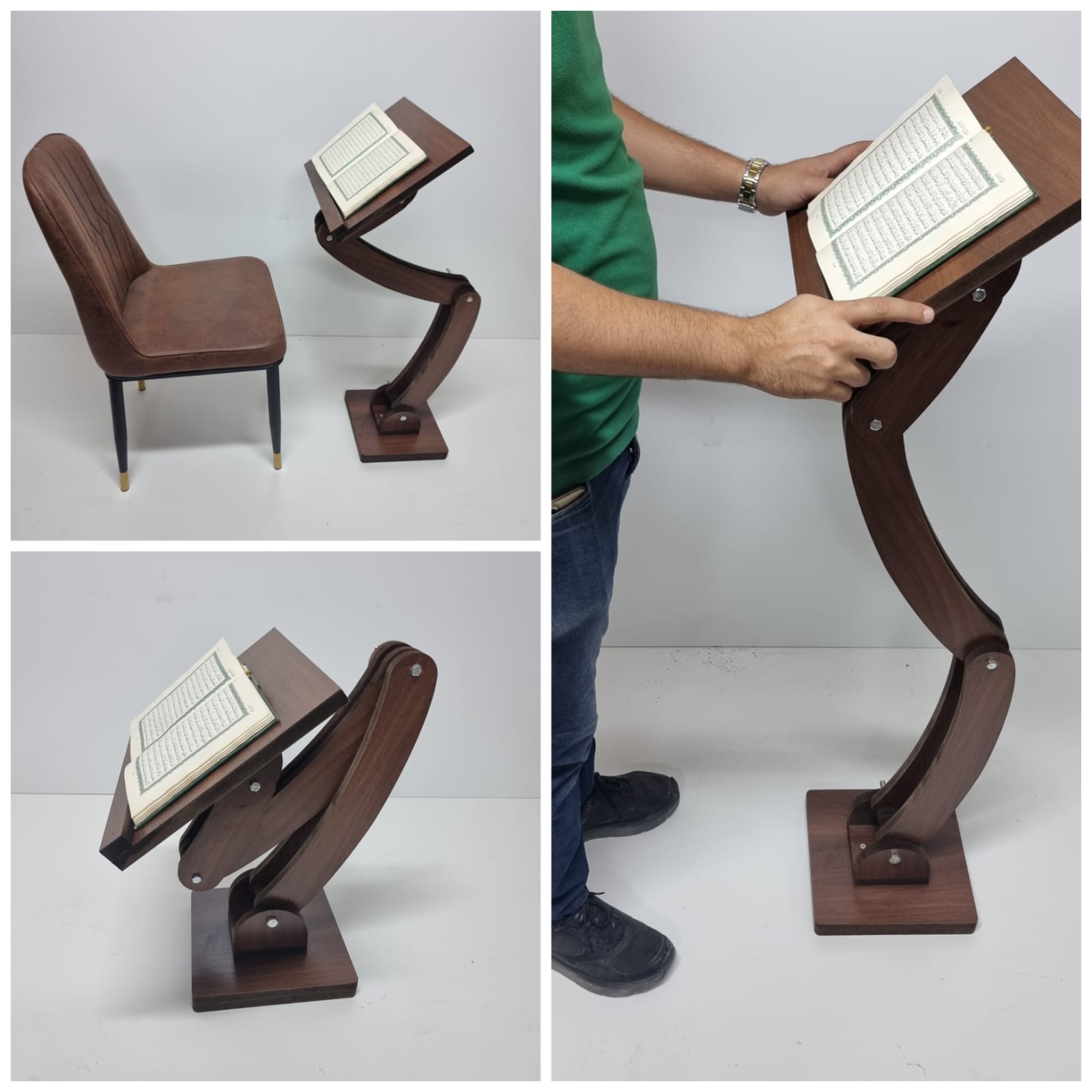 Adjustable Multi-Position Quran Stand